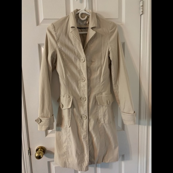 Dynamite Khaki Trench Coat - Picture 1 of 1